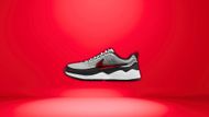 Air Zoom Spiridon "Metallic Silver & Sport Red" (Image via Nike)